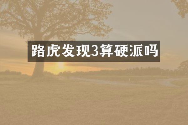 路虎发现3算硬派吗