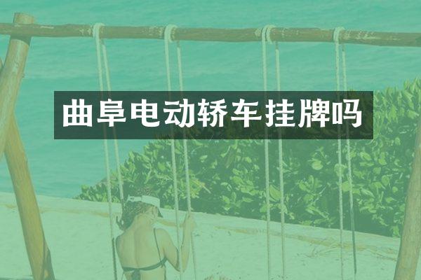 曲阜电动轿车挂牌吗