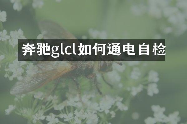 奔驰glcl如何通电自检