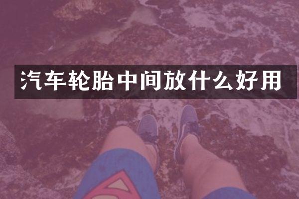 汽车轮胎中间放什么好用