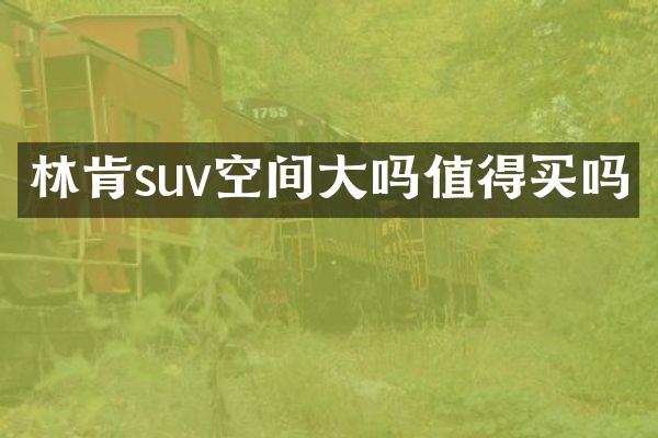 林肯suv空间大吗值得买吗