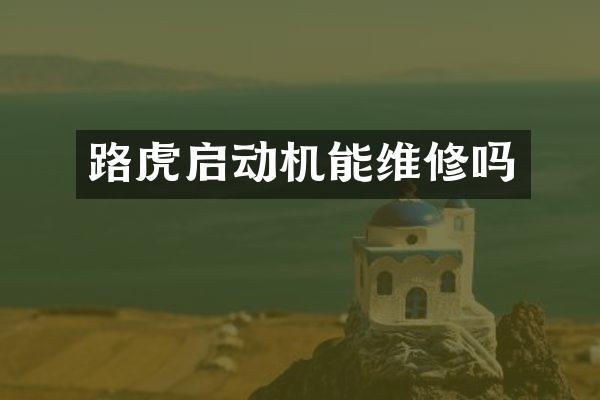 路虎启动机能维修吗