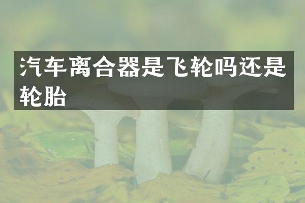 汽车离合器是飞轮吗还是轮胎