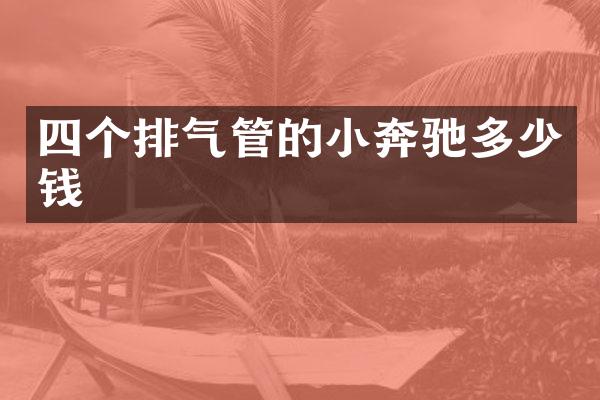 四个排气管的小奔驰多少钱