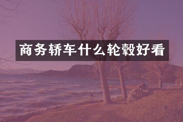 商务轿车什么轮毂好看