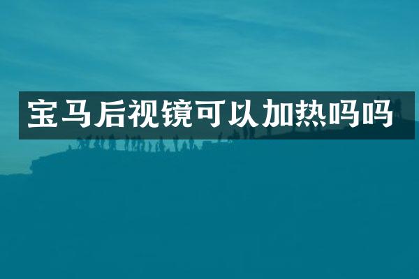 宝马后视镜可以加热吗吗