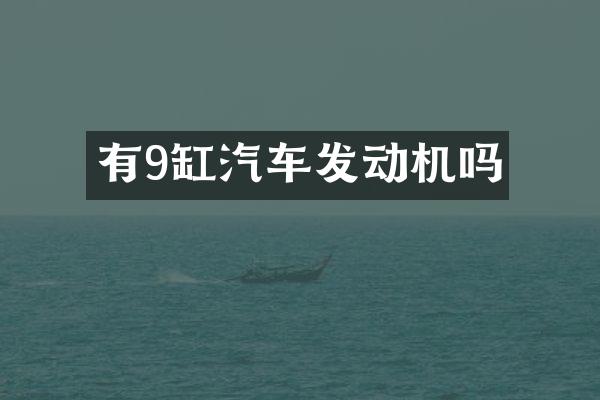 有9缸汽车发动机吗