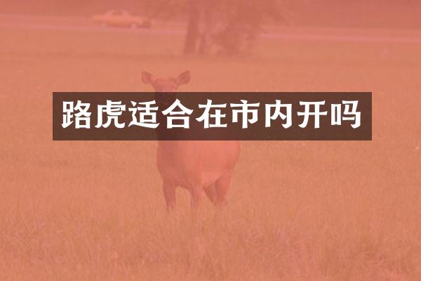 路虎适合在市内开吗