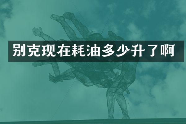 别克现在耗油多少升了啊