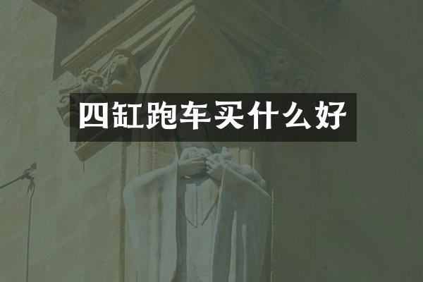 四缸跑车买什么好
