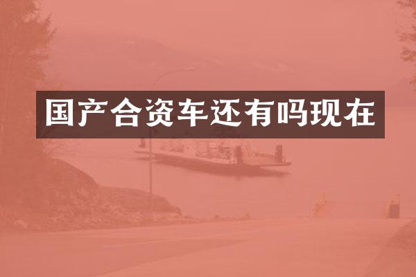 国产合资车还有吗现在