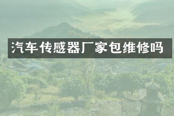 汽车传感器厂家包维修吗