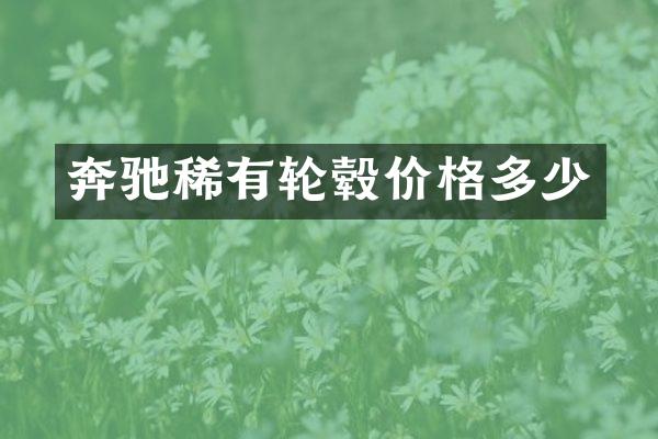 奔驰稀有轮毂价格多少