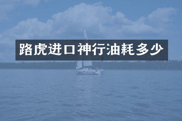 路虎进口神行油耗多少