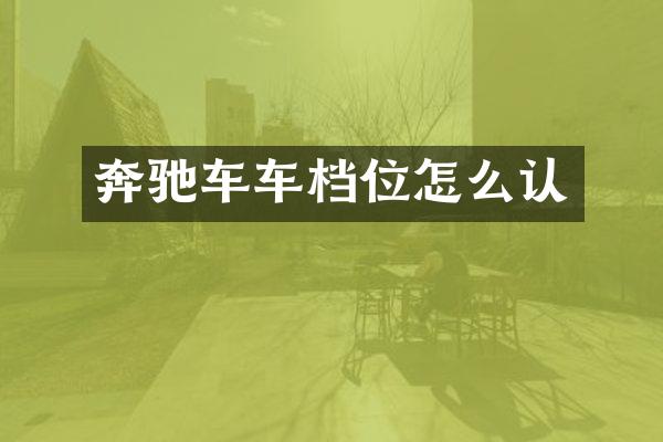 奔驰车车档位怎么认