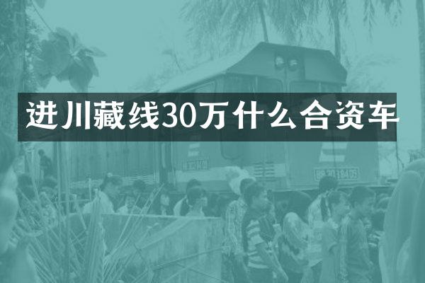 进川藏线30万什么合资车