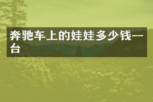 奔驰车上的娃娃多少钱一台