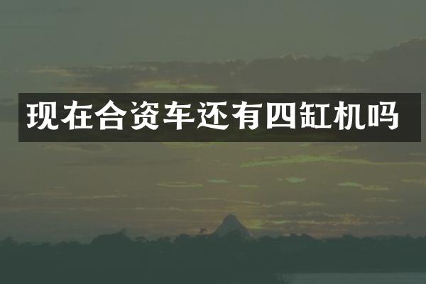 现在合资车还有四缸机吗