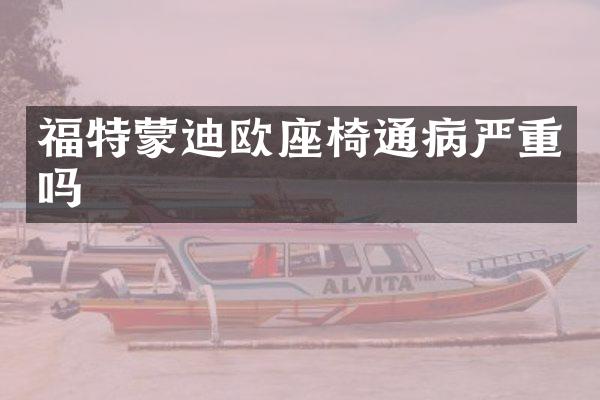 福特蒙迪欧座椅通病严重吗
