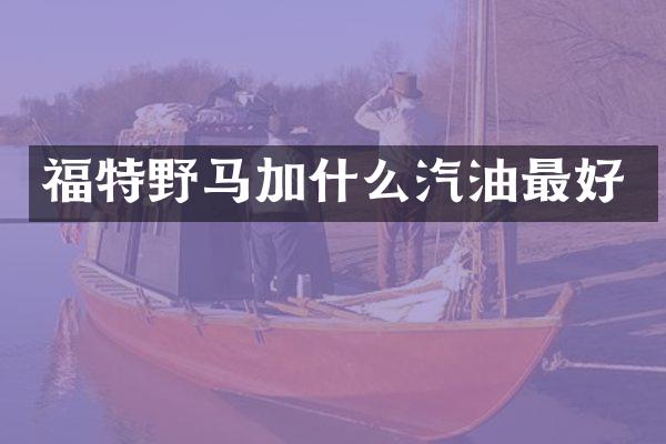 福特野马加什么汽油最好