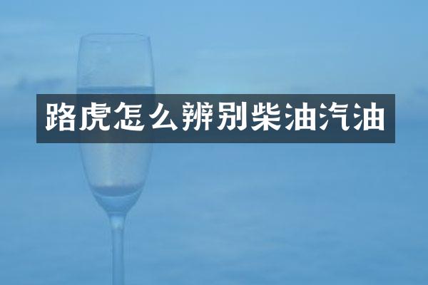 路虎怎么辨别柴油汽油