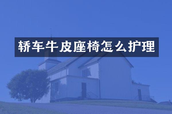 轿车牛皮座椅怎么护理
