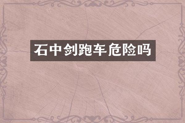 石中剑跑车危险吗
