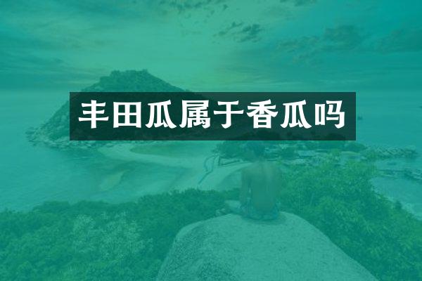丰田瓜属于香瓜吗