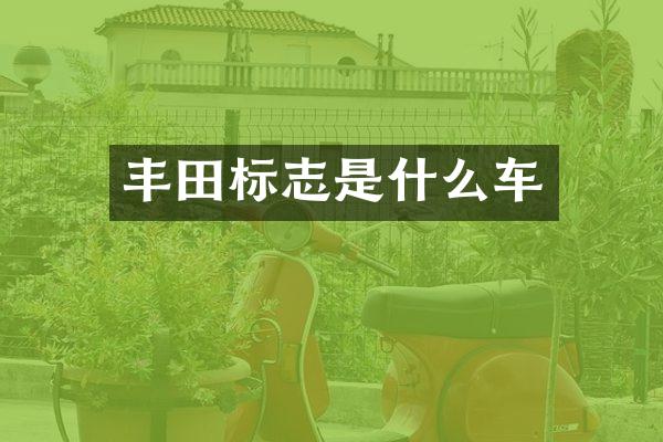 丰田标志是什么车
