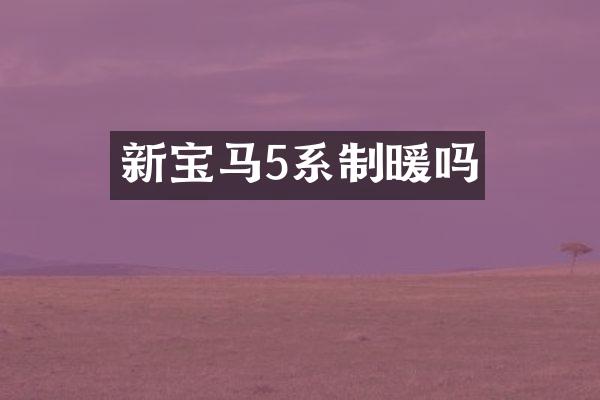 新宝马5系制暖吗