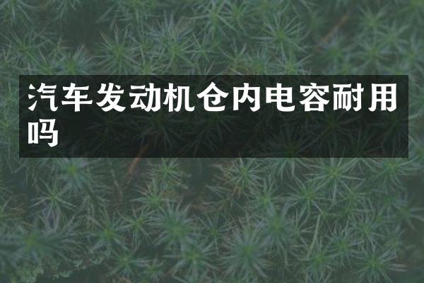 汽车发动机仓内电容耐用吗