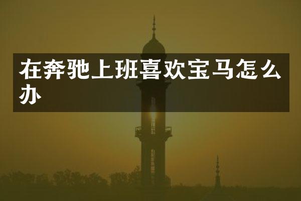 在奔驰上班喜欢宝马怎么办