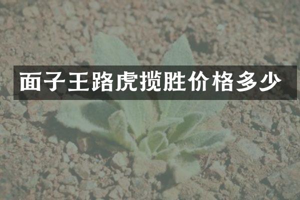 面子王路虎揽胜价格多少