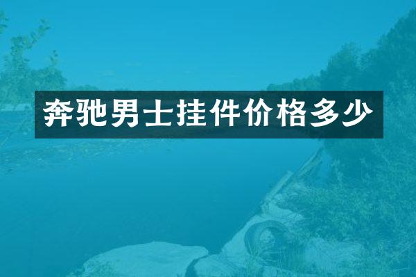 奔驰男士挂件价格多少