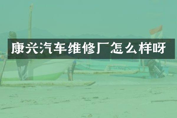 康兴汽车维修厂怎么样呀
