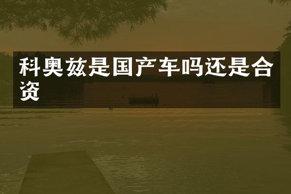 科奥兹是国产车吗还是合资