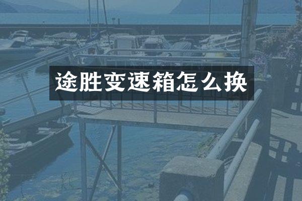 途胜变速箱怎么换