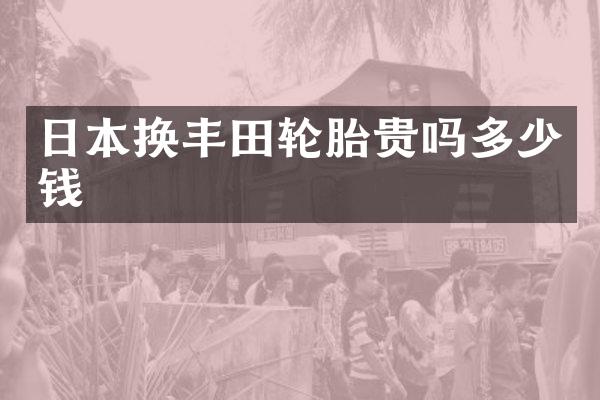 日本换丰田轮胎贵吗多少钱