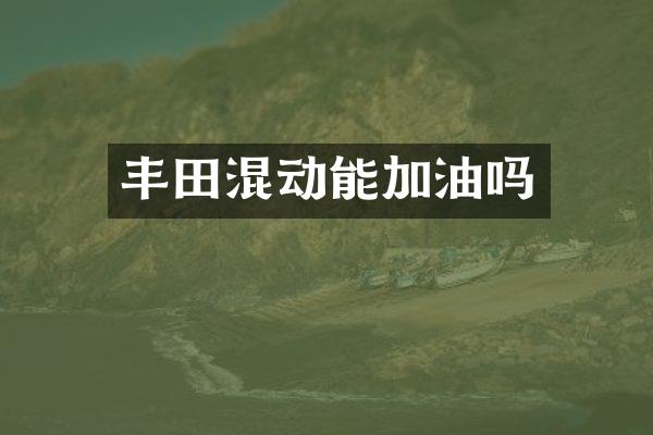 丰田混动能加油吗