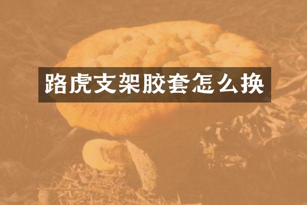 路虎支架胶套怎么换