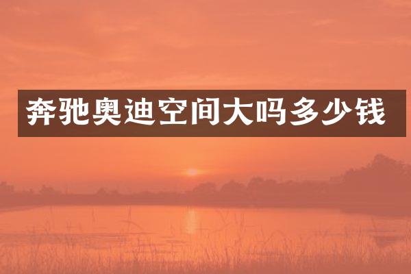 奔驰奥迪空间大吗多少钱