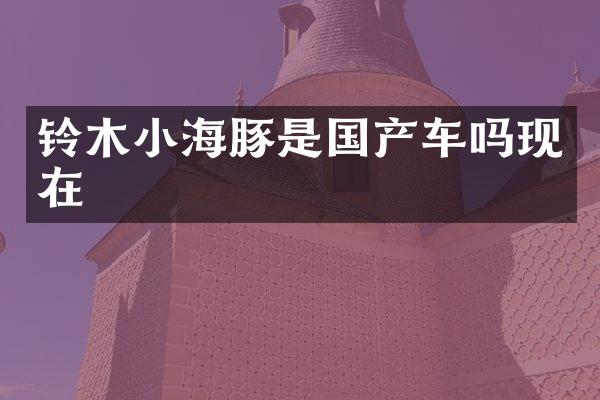 铃木小海豚是国产车吗现在