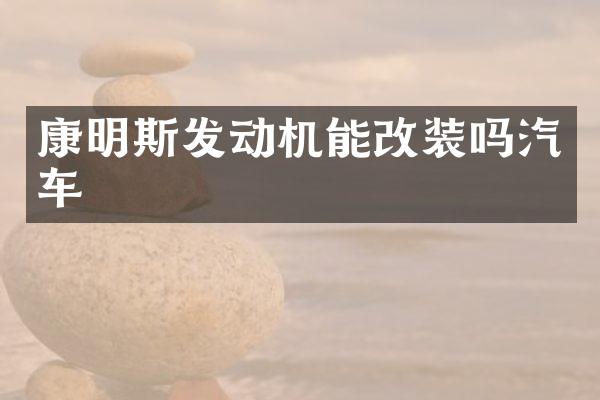 康明斯发动机能改装吗汽车
