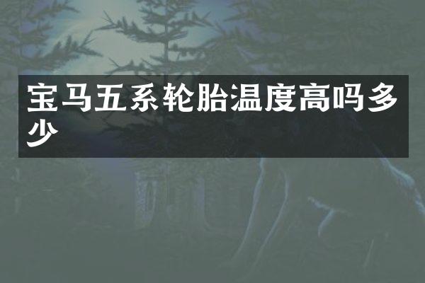 宝马五系轮胎温度高吗多少