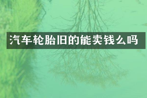汽车轮胎旧的能卖钱么吗