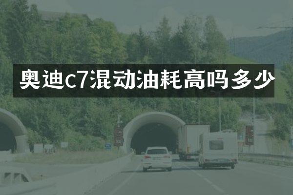 奥迪c7混动油耗高吗多少