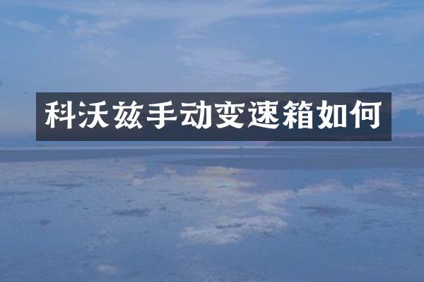 科沃兹手动变速箱如何