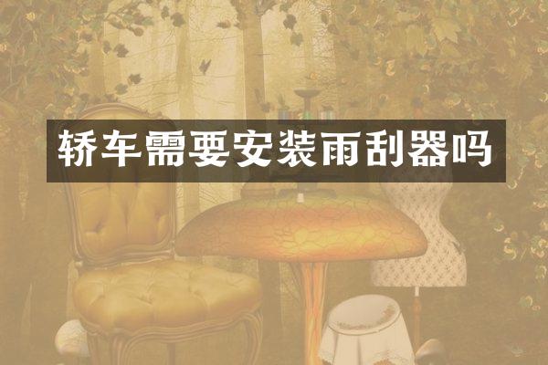 轿车需要安装雨刮器吗