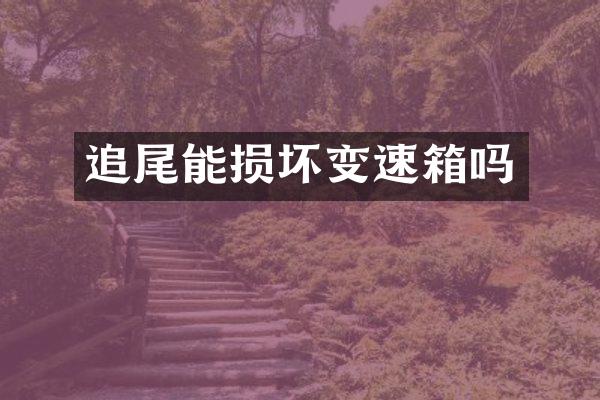 追尾能损坏变速箱吗