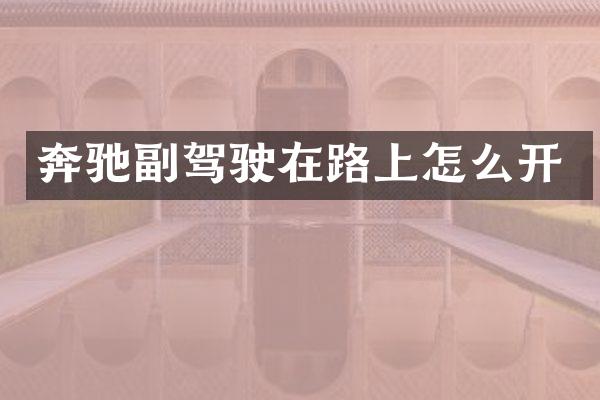奔驰副驾驶在路上怎么开